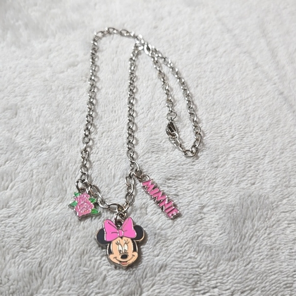 #290 Minnie Mouse charm necklace - Picture 3 of 4